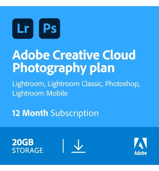 Photography plan 20 GB Cloud