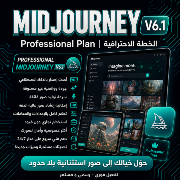 Midjourney V6.1 Professional