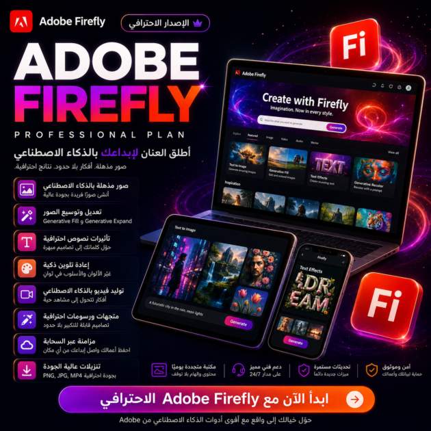 Adobe Firefly Professional Plan