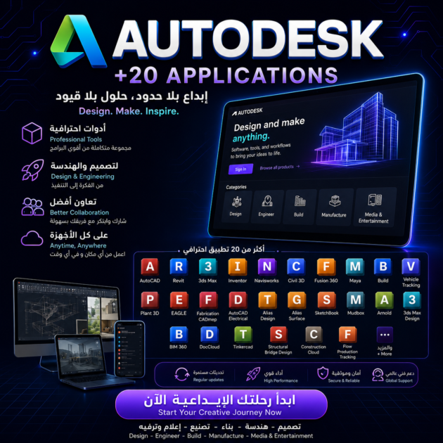 Autodesk Collection (+20 Applications)