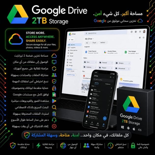 Google Drive 2TB Storage