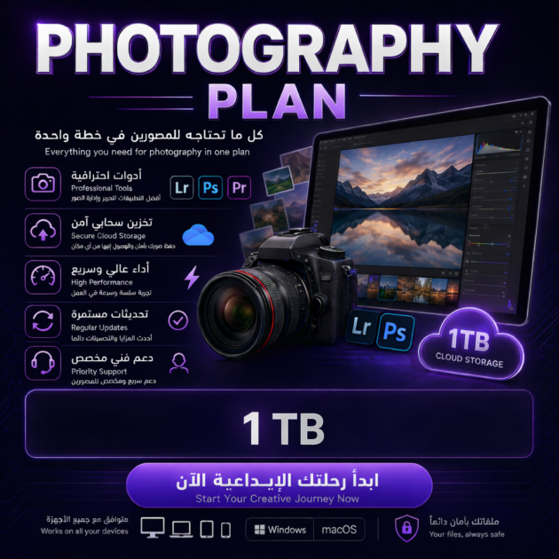 Photography Plan (1TB)