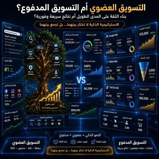 باقات التسويق الرقمي المتكامل للشركات و المتاجر